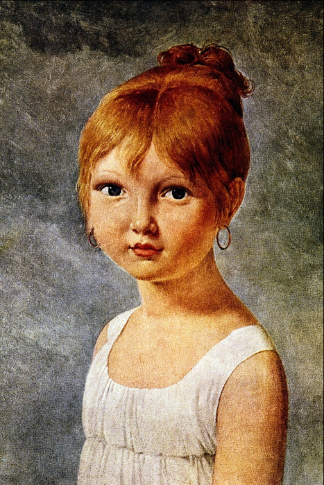 the artist's daughter